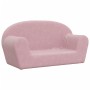 Pink Soft Plush 2 Seater Kids Sofa by vidaXL, Baby and Toddler Furniture - Ref: Foro24-341772, Price: 46,50 €, Discount: %