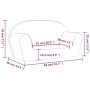 Pink Soft Plush 2 Seater Kids Sofa by vidaXL, Baby and Toddler Furniture - Ref: Foro24-341772, Price: 46,50 €, Discount: %