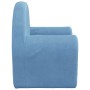 Blaues Kinderschlafsofa aus weichem Plüsch von vidaXL, Baby- und Kleinkindmöbel - Ref: Foro24-341777, Preis: 43,83 €, Rabatt: %