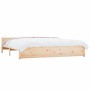 Estructura de cama madera maciza 180x200 cm de vidaXL, Camas y somieres - Ref: Foro24-815059, Precio: 102,11 €, Descuento: %