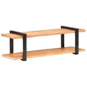 Mueble para TV de madera maciza de acacia 130x40x40 cm de vidaXL, Muebles TV - Ref: Foro24-320496, Precio: 95,21 €, Descuento: %