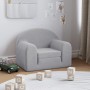 Light gray soft plush children's sofa bed by vidaXL, Baby and Toddler Furniture - Ref: Foro24-341798, Price: 39,99 €, Discoun...