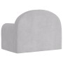 Light gray soft plush children's sofa bed by vidaXL, Baby and Toddler Furniture - Ref: Foro24-341798, Price: 39,99 €, Discoun...