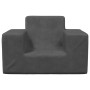 Anthracite gray soft plush children's sofa by vidaXL, Baby and Toddler Furniture - Ref: Foro24-341811, Price: 24,99 €, Discou...