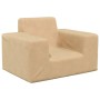 Cream soft plush children's sofa by vidaXL, Baby and Toddler Furniture - Ref: Foro24-341812, Price: 25,10 €, Discount: %