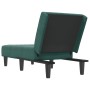 Sofá diván de terciopelo verde oscuro de vidaXL, Divanes - Ref: Foro24-352828, Precio: 136,85 €, Descuento: %