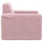 Soft pink plush sofa for children by vidaXL, Baby and Toddler Furniture - Ref: Foro24-341814, Price: 40,99 €, Discount: %