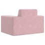 Weiches rosa Kindersofa aus weichem Plüsch von vidaXL, Baby- und Kleinkindmöbel - Ref: Foro24-341814, Preis: 41,99 €, Rabatt: %