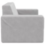 2-seater children's sofa light gray soft plush by vidaXL, Baby and Toddler Furniture - Ref: Foro24-341816, Price: 37,62 €, Di...