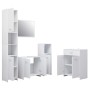 Juego de muebles de baño 4 piezas blanco de vidaXL, Muebles de baño - Ref: Foro24-3071711, Precio: 216,47 €, Descuento: %