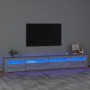 TV cabinet with LED lights sonoma gray 270x35x40 cm by vidaXL, TV Furniture - Ref: Foro24-3152752, Price: 188,31 €, Discount: %