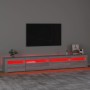 Mueble de TV con luces LED gris sonoma 270x35x40 cm de vidaXL, Muebles TV - Ref: Foro24-3152752, Precio: 179,18 €, Descuento: %