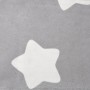 Sofá cama infantil felpa suave gris claro con estrellas de vidaXL, Mobiliario para bebés y niños pequeños - Ref: Foro24-34182...