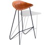 Kitchen stools 6 units genuine brown leather by vidaXL, Kitchen stools - Ref: Foro24-276366, Price: 653,25 €, Discount: %