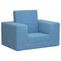 Blue soft plush children's sofa bed by vidaXL, Baby and Toddler Furniture - Ref: Foro24-341825, Price: 29,89 €, Discount: %