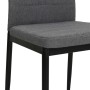 Dining chairs 2 units light gray fabric by vidaXL, dining chairs - Ref: Foro24-246181, Price: 82,46 €, Discount: %