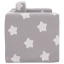 Sofá cama infantil felpa suave gris claro con estrellas de vidaXL, Mobiliario para bebés y niños pequeños - Ref: Foro24-34184...