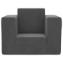 Anthracite gray soft plush children's sofa bed by vidaXL, Baby and Toddler Furniture - Ref: Foro24-341847, Price: 53,16 €, Di...