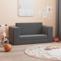 Anthrazitgraues 2-Sitzer-Kindersofa aus weichem Plüsch von vidaXL, Baby- und Kleinkindmöbel - Ref: Foro24-341853, Preis: 69,9...