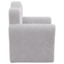 Light gray soft plush children's sofa by vidaXL, Baby and Toddler Furniture - Ref: Foro24-341858, Price: 38,99 €, Discount: %