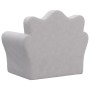 Light gray soft plush children's sofa by vidaXL, Baby and Toddler Furniture - Ref: Foro24-341858, Price: 38,99 €, Discount: %