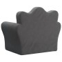 Anthrazitgraues weiches Plüsch-Kindersofa von vidaXL, Baby- und Kleinkindmöbel - Ref: Foro24-341859, Preis: 39,05 €, Rabatt: %