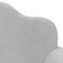 2-seater children's sofa light gray soft plush by vidaXL, Baby and Toddler Furniture - Ref: Foro24-341864, Price: 53,16 €, Di...