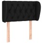 Black fabric headboard 83x23x78/88 cm by vidaXL, Headboards and footboards - Ref: Foro24-3117456, Price: 50,99 €, Discount: %