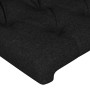 Cabecero de tela negro 83x23x78/88 cm de vidaXL, Cabeceros y pies de cama - Ref: Foro24-3117456, Precio: 50,55 €, Descuento: %