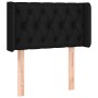 Black fabric headboard with LED 83x16x78/88 cm by vidaXL, Headboards and footboards - Ref: Foro24-3123548, Price: 52,99 €, Di...