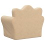 Cream soft plush children's sofa bed by vidaXL, Baby and Toddler Furniture - Ref: Foro24-341872, Price: 39,19 €, Discount: %