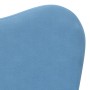 Blaues Kinderschlafsofa aus weichem Plüsch von vidaXL, Baby- und Kleinkindmöbel - Ref: Foro24-341873, Preis: 41,06 €, Rabatt: %