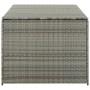 Gray synthetic rattan garden storage box 180x90x70 cm by vidaXL, Outdoor storage boxes - Ref: Foro24-46479, Price: 389,72 €, ...