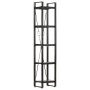 5-level solid wood shelf black mango 40x30x180 cm by vidaXL, Bookcases and shelves - Ref: Foro24-320624, Price: 159,21 €, Dis...