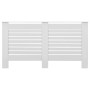 White MDF radiator cover 152x19x81.5 cm by vidaXL, Accessories for heating radiators - Ref: Foro24-284321, Price: 125,97 €, D...