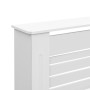 White MDF radiator cover 152x19x81.5 cm by vidaXL, Accessories for heating radiators - Ref: Foro24-284321, Price: 125,97 €, D...