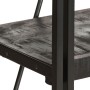 Regal aus massivem Mangoholz mit 5 Ebenen, schwarz, 40x30x180 cm von vidaXL, Bücherregale und Regale - Ref: Foro24-320624, Pr...