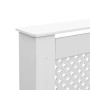 Weiße MDF-Heizkörperabdeckung 172x19x81,5 cm von vidaXL, Zubehör für Heizkörper - Ref: Foro24-284325, Preis: 130,14 €, Rabatt: %