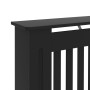 Schwarze MDF-Heizkörperabdeckung 152x19x81,5 cm von vidaXL, Zubehör für Heizkörper - Ref: Foro24-288177, Preis: 117,06 €, Rab...