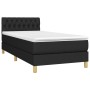 Cama box spring con colchón tela negro 80x200 cm de vidaXL, Camas y somieres - Ref: Foro24-3140811, Precio: 255,33 €, Descuen...