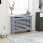 Anthracite gray MDF radiator cover 112x19x81.5 cm by vidaXL, Accessories for heating radiators - Ref: Foro24-288182, Price: 7...