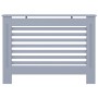 Anthracite gray MDF radiator cover 112x19x81.5 cm by vidaXL, Accessories for heating radiators - Ref: Foro24-288182, Price: 7...