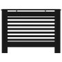 Black MDF radiator cover 112x19x81.5 cm by vidaXL, Accessories for heating radiators - Ref: Foro24-288183, Price: 87,81 €, Di...