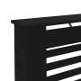 Black MDF radiator cover 112x19x81.5 cm by vidaXL, Accessories for heating radiators - Ref: Foro24-288183, Price: 87,81 €, Di...