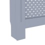 Anthracite gray MDF radiator cover 152x19x81.5 cm by vidaXL, Accessories for heating radiators - Ref: Foro24-288194, Price: 1...