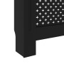 Black MDF radiator cover 152x19x81.5 cm by vidaXL, Accessories for heating radiators - Ref: Foro24-288195, Price: 118,89 €, D...