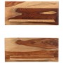 Wall shelves 2 pcs solid sheesham wood 58x26x20 cm by vidaXL, Shelves and shelves - Ref: Foro24-247930, Price: 81,99 €, Disco...