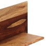 Wall shelves 2 pcs solid sheesham wood 58x26x20 cm by vidaXL, Shelves and shelves - Ref: Foro24-247930, Price: 81,99 €, Disco...