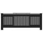 Black MDF radiator cover 205 cm by vidaXL, Accessories for heating radiators - Ref: Foro24-325548, Price: 176,28 €, Discount: %