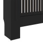 Black MDF radiator cover 205 cm by vidaXL, Accessories for heating radiators - Ref: Foro24-325548, Price: 176,28 €, Discount: %